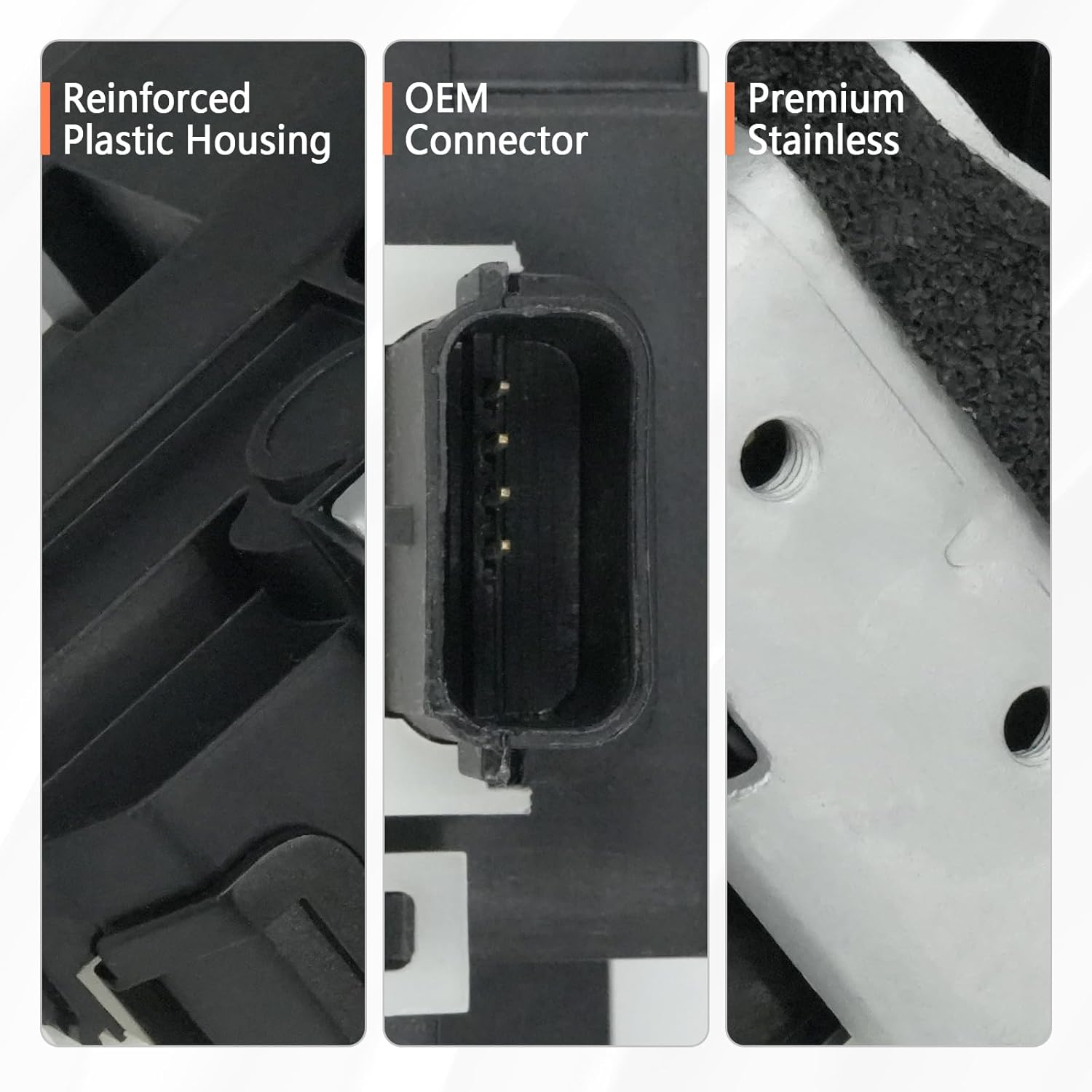 Front Driver Door Lock Actuator Compatible with 2009-2014 Ford F150 Lobo 2011-2019 Ford Explorer 2010-2014 Ford Mustang Lincoln Mark LT and More, Replaces 9L3Z5421813A