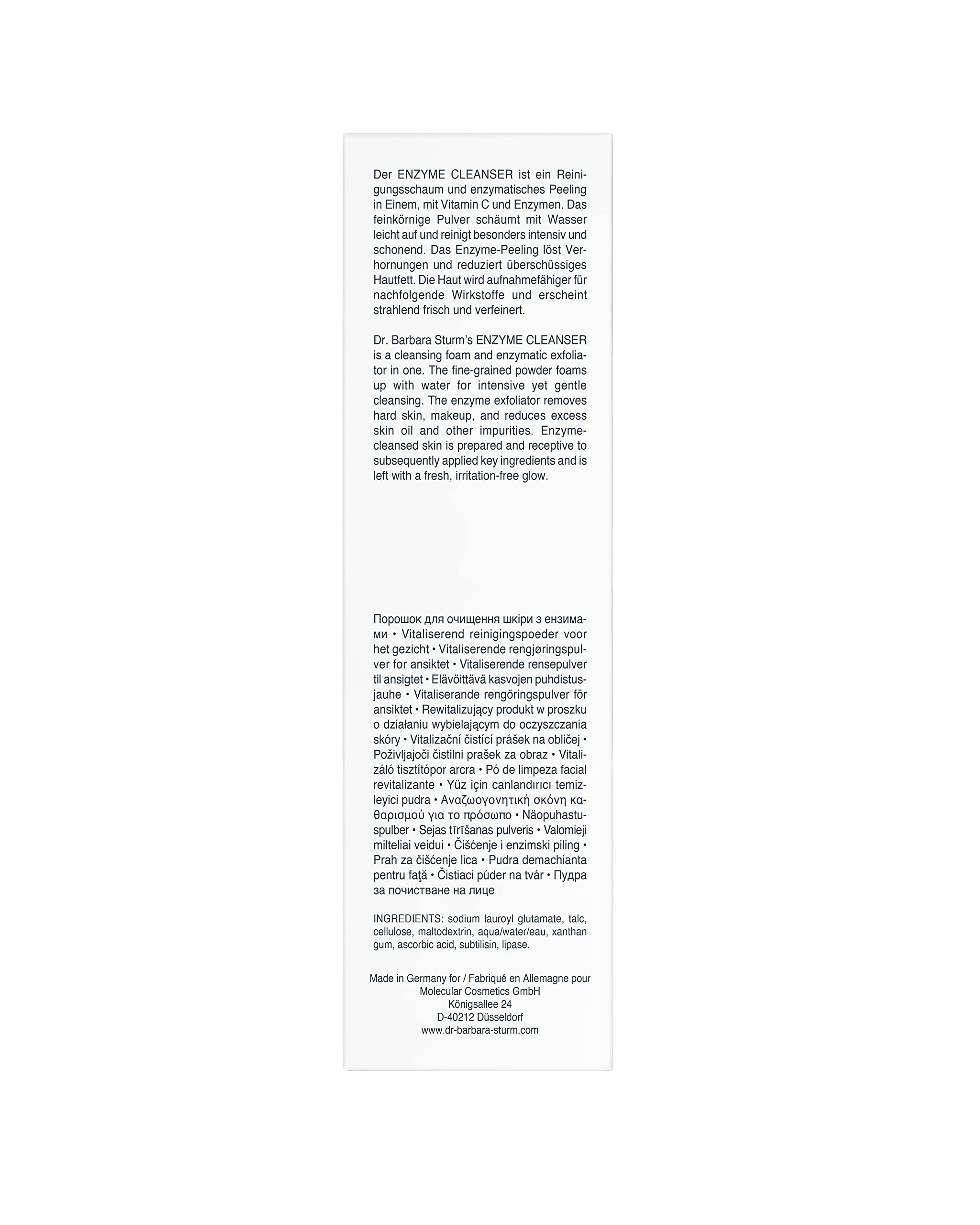 Dr Barbara Sturm Enzyme Cleanser