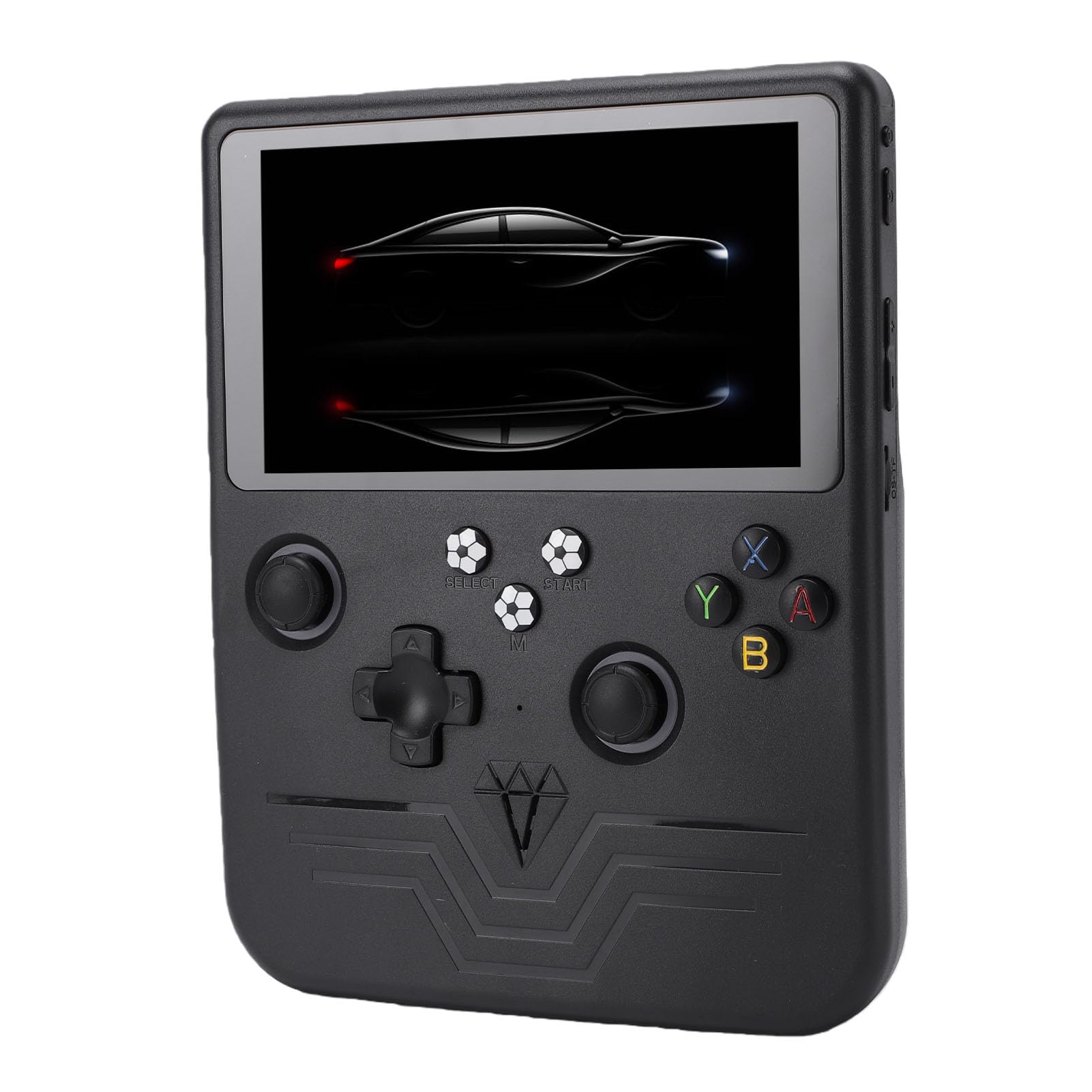 GOWENIC Consola de Juegos Retro Portátil con Rendimiento Potente y Pantalla Vívida para Entusiastas de los Juegos Clásicos, Batería de 6000 MAh (Black)