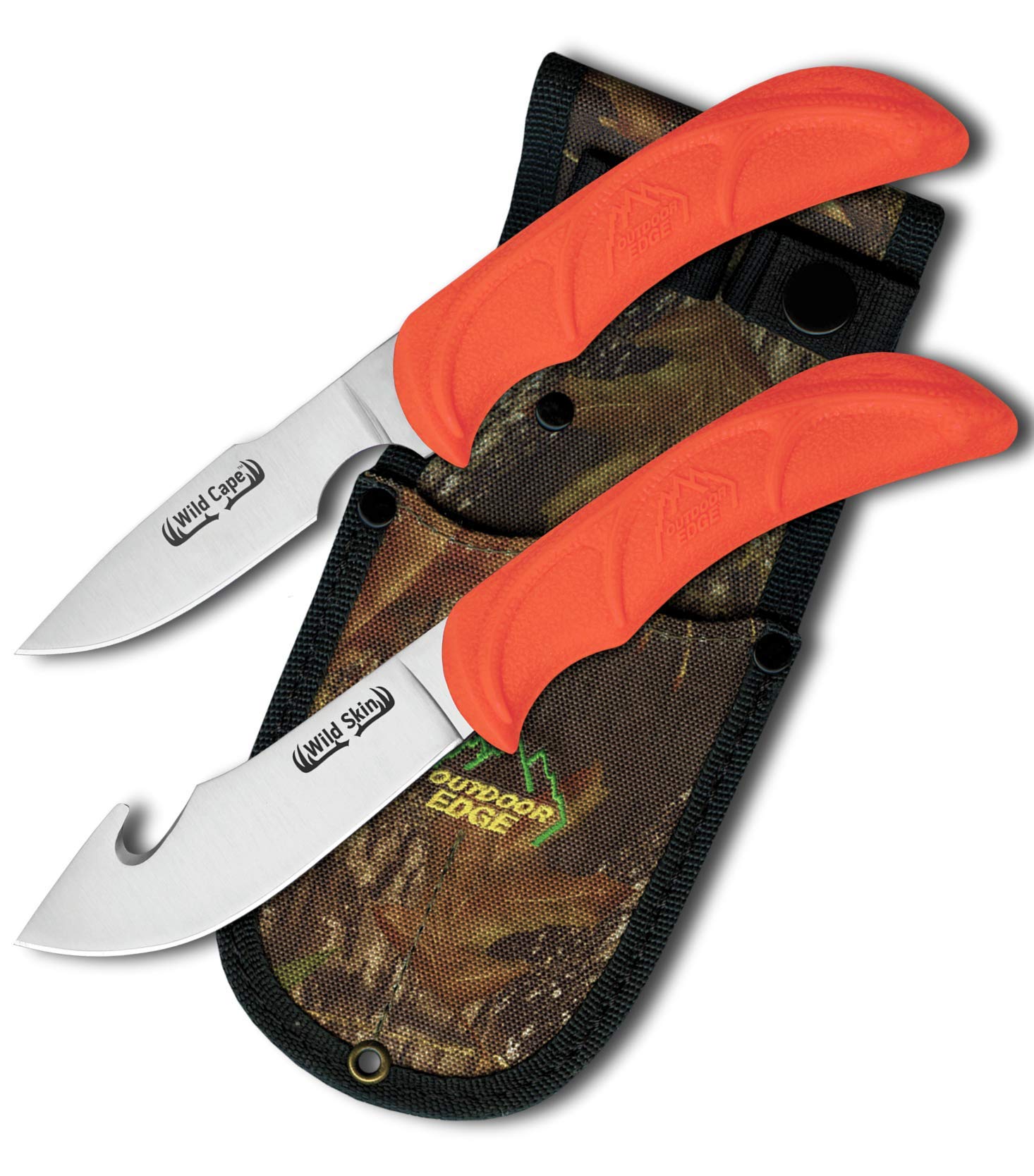 Buy OUTDOOR EDGE WildPair, Fixed Blade Hunting Set, Field Dressing