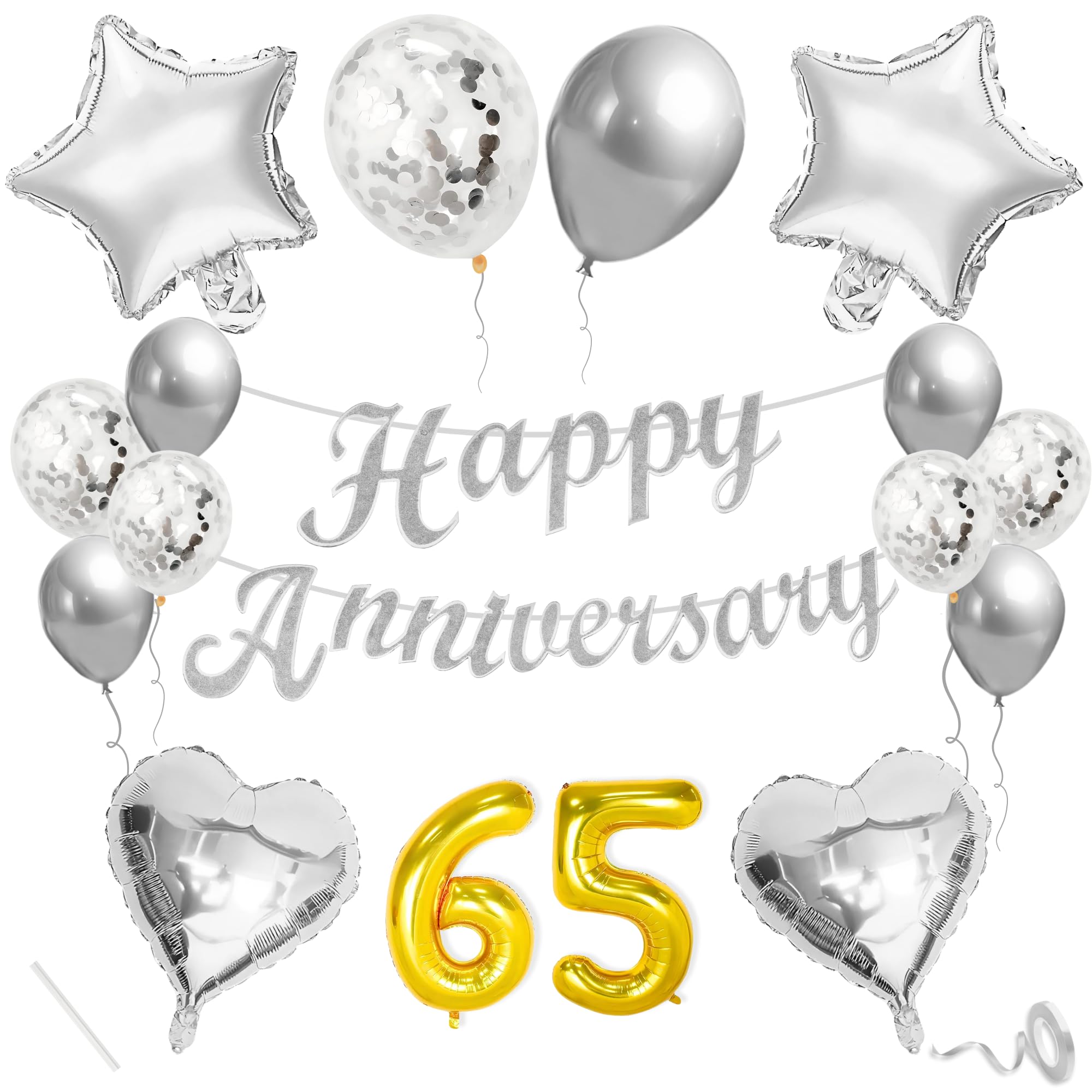 65th Anniversary · Silver