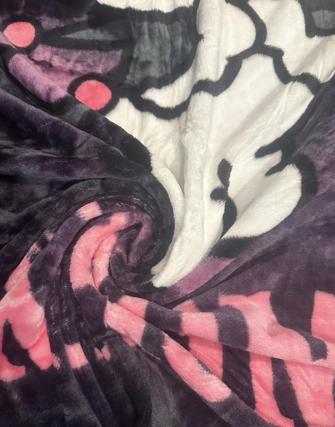 Kuromi Extra Soft Plush 60"x80" Twin Size Blanket Bad Kuromi