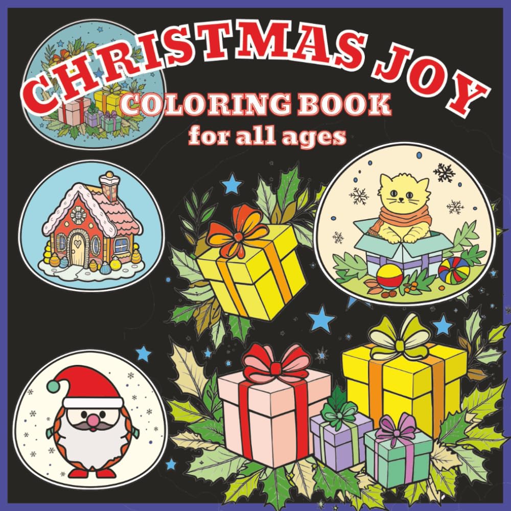 Christmas Joy Coloring Book