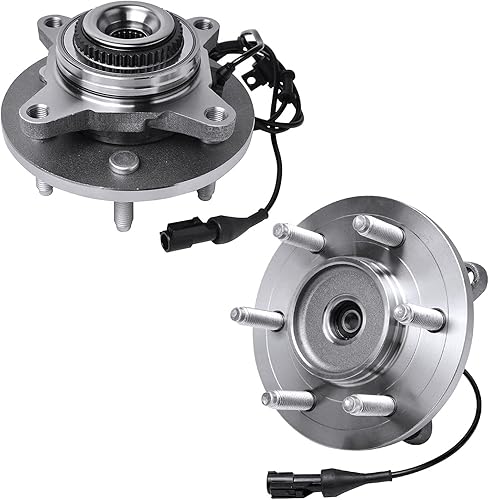 Miniatura 1 de Detroit Axle - Bujes de rodamiento de rueda delantera 4WD para Ford F-150 Expedition Lincoln Navigator Mark LT Bujes de rodamiento de rueda de