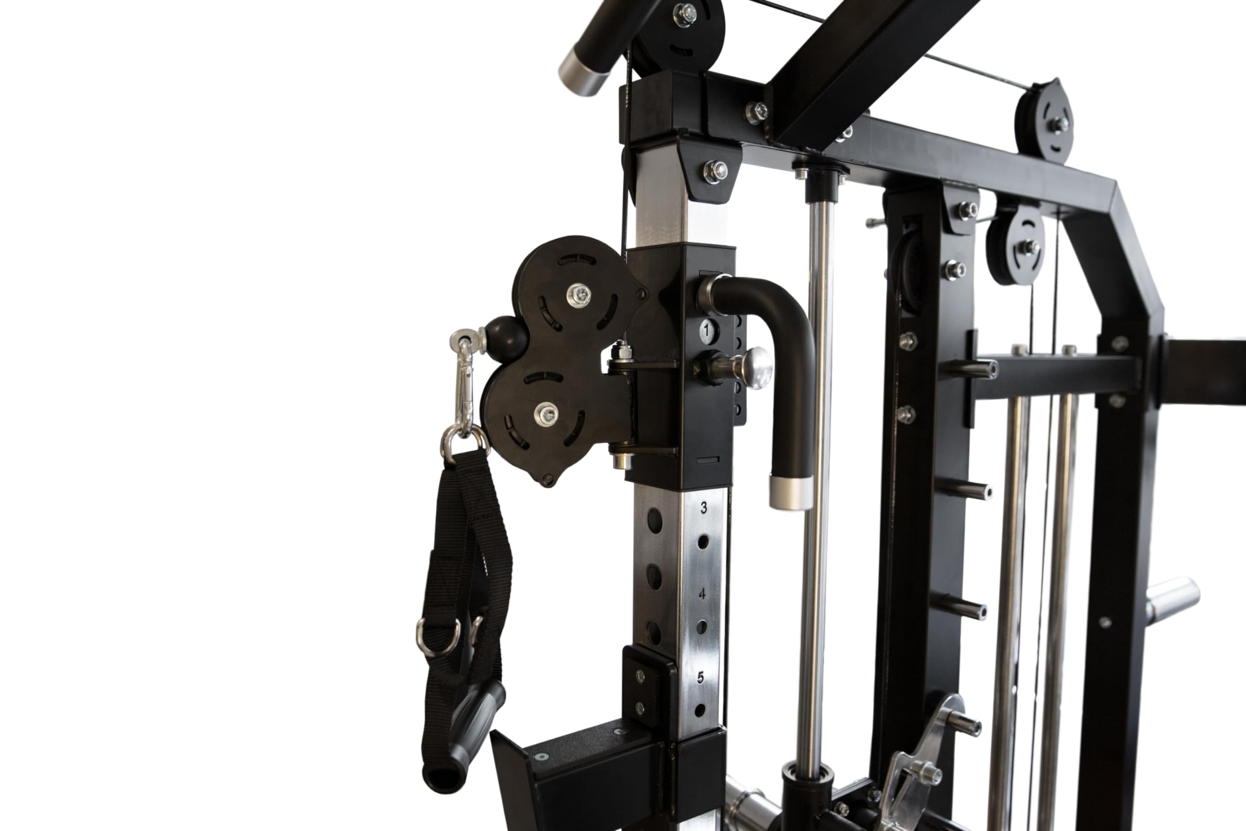 Newton- CSR1000- Homegym - Multistation Powerrack avec Barre guidée
