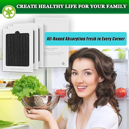 Miniatura 4 de MMFILTER - Filtro de aire activado por carbono para refrigerador compatible con Frigidaire PAULTRA Pure Air Ultra y Electrolux EAFCBF, SCPUREAIR2PK,