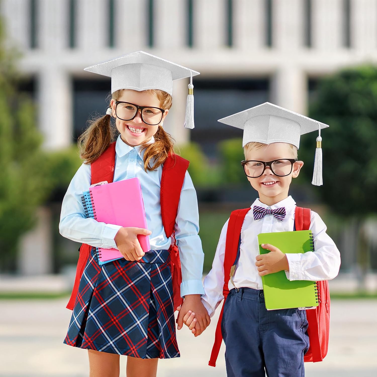 30 Pcs Child Size Preschool Grad Caps Bulk Kindergarten Graduation Cap Grad Hats