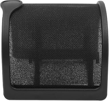 Microphone Pop Filter Metal Mesh Microphone Cover and Foam Layer Handheld Microphone Windshield Windshield Mount for Vocal Recording Black