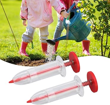 BigKing Super Seeder, 2pcs Seeds Dispenser, Mini Gardening Hand Seedling Tool, Mini Seedmaster Sowing Seeder Tool for Horticultural Seeding