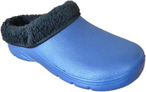 Zuecos azul marino mujer Outlet