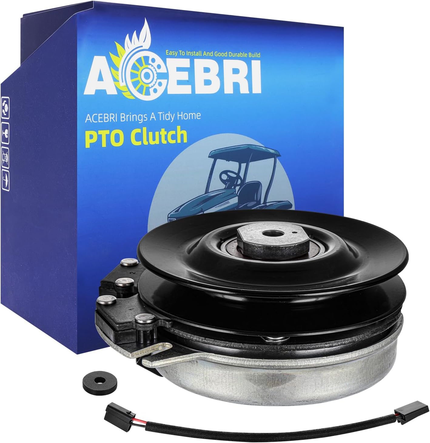 PTO Clutch for Warner: 5219-32 5219-76 5219-82 5219-86, for ARIENS for Gravely: 00605200 00867200, for John Deere TCA14535 717 727 717E 727A for Woods for BUNTON for Bobcat: 4144116 Clutch