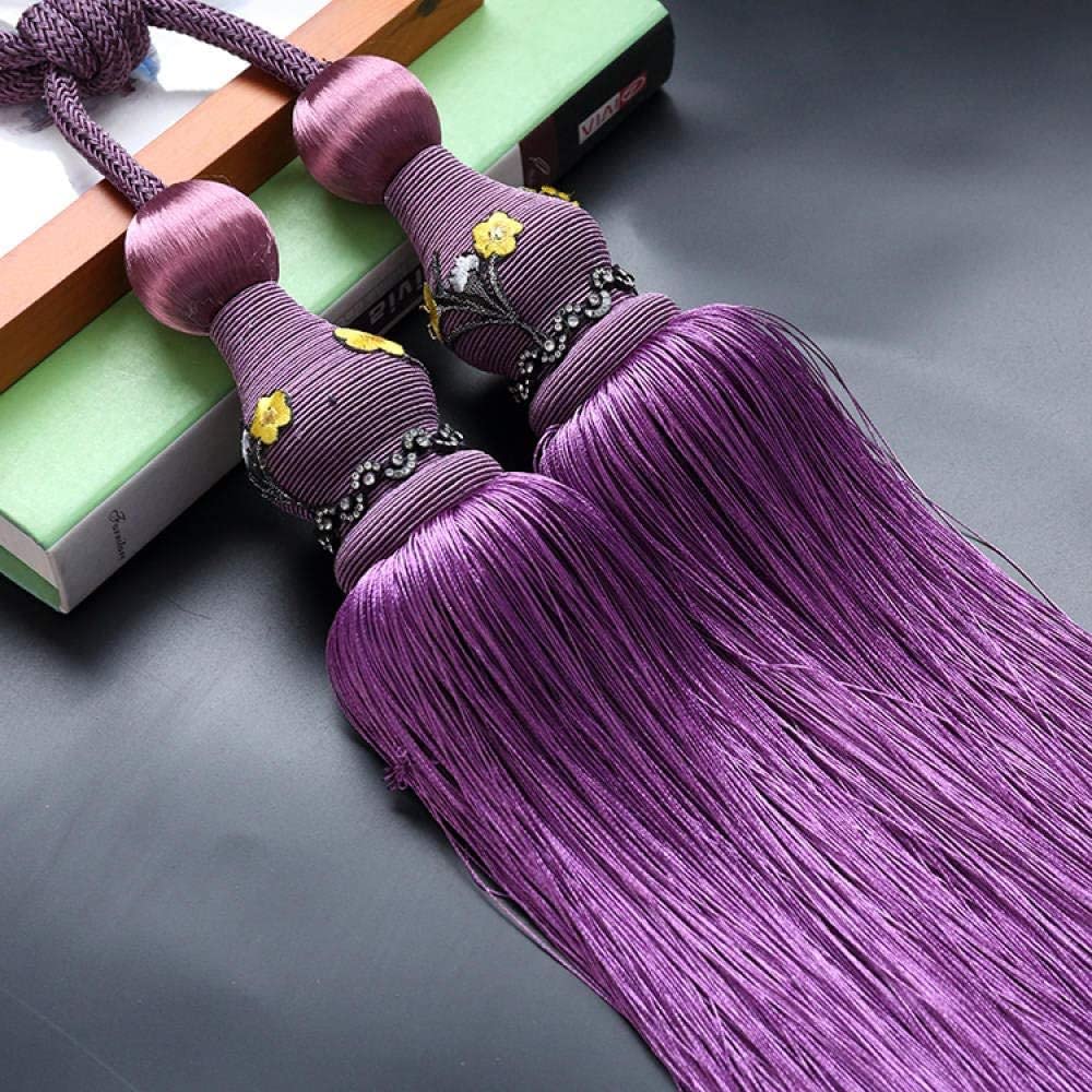 Attache de Rideau, Corde de Rideau, Rideau à Pompons Attache de Rideau, Attache de Rideau, Corde de Rideau, Rideau à Pompons