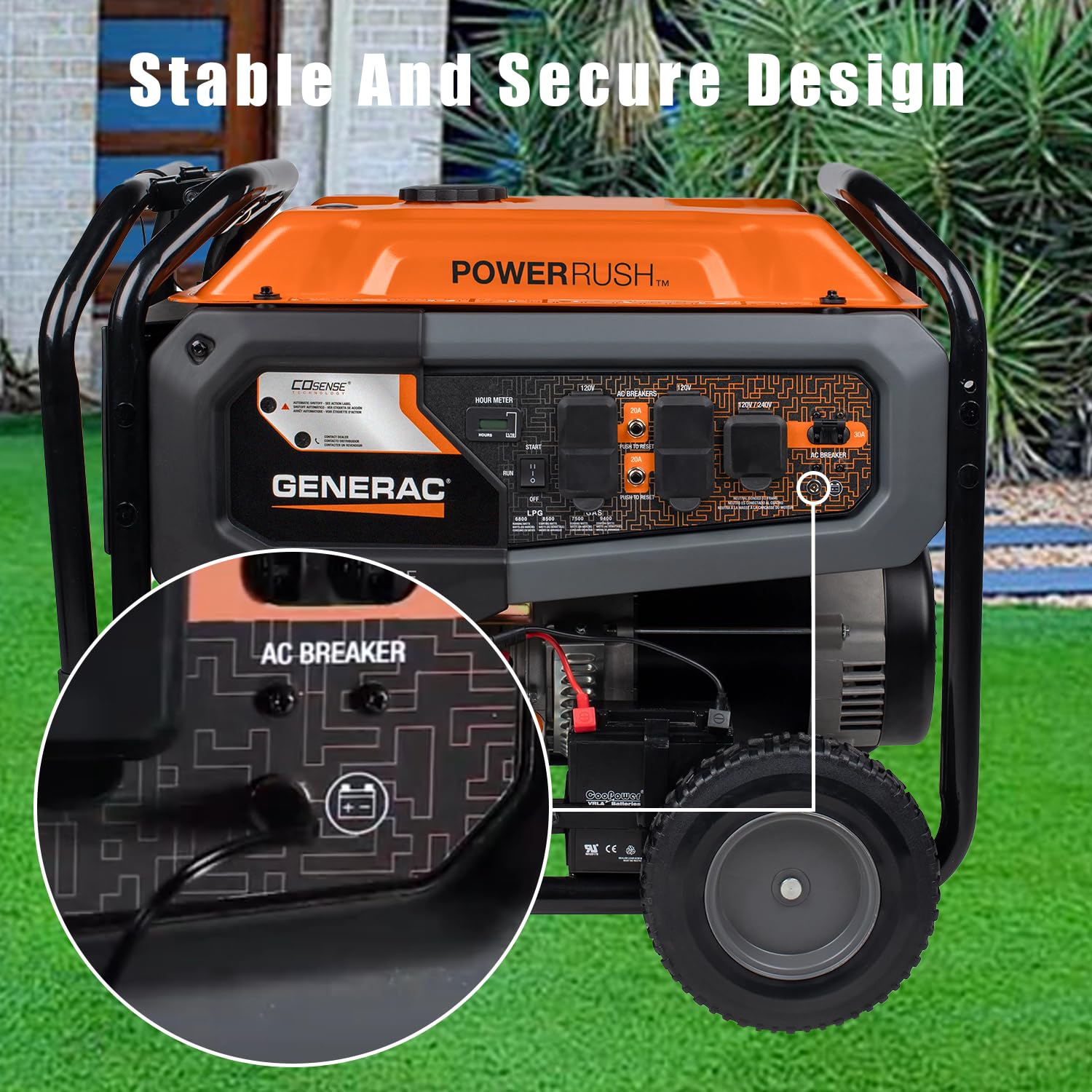 705927 Cargador de batería compatible con generador Generac, Westinghouse, compresor Troy-Bilt, generador Briggs y Stratton, varios modelos, cable de alimentación adaptador de CA de 12 V