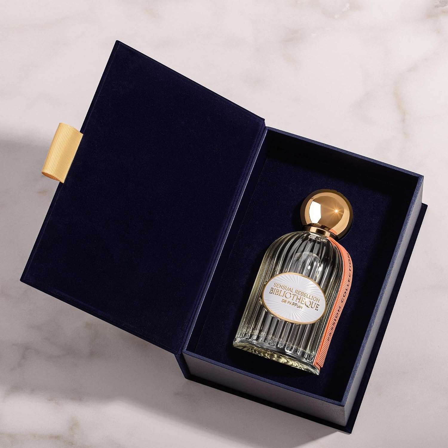 Bibliotheque de Parfum Sensual Rebellion Eau de Parfum Spray - Sweet Fruity Perfume for Women - Long Lasting Fragrance with Notes of Vanilla, Wood, Nutmeg, Musk & Amber - 3.4 Ounce