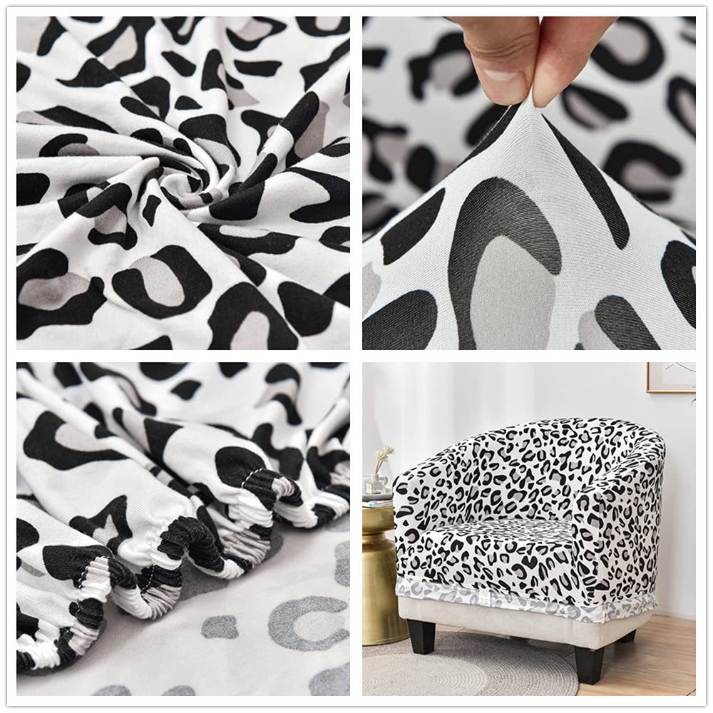 Highdi 1 Pièce Housse De Fauteuil Extensible Imprimée Chesterfield