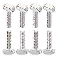 Vista 19 de Tornillo deslizante con ranura en T M5x12mm (DXL), paquete de 10 unidades, buenos para la industria de la construcción, tornillos en forma de T