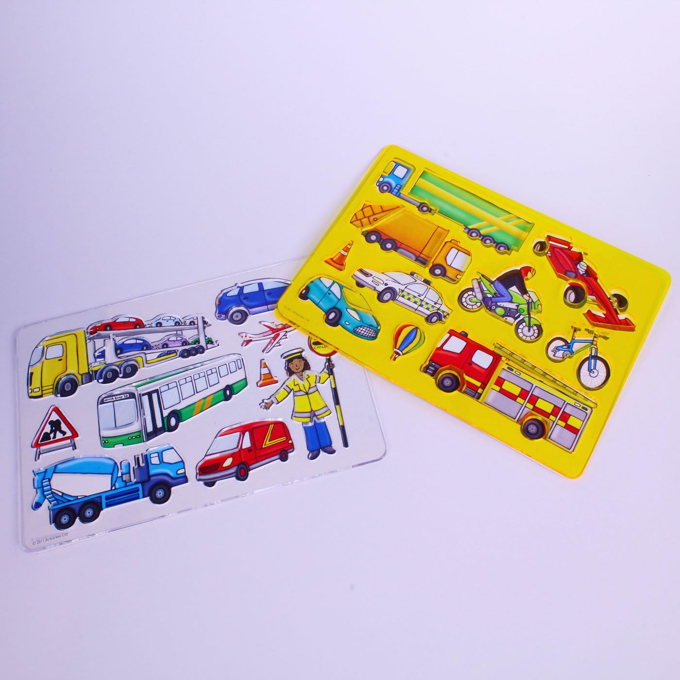 BCreativetolearn Transport & Travel Stencils Art Drawing Set for Kids