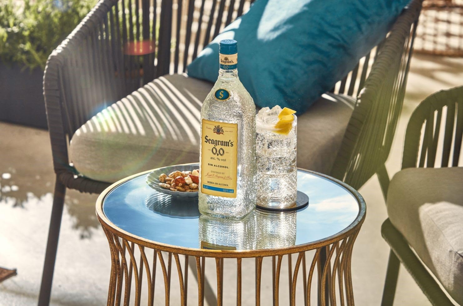 Seagram's 0.0% Bebida Sin Alcohol, 700 ml