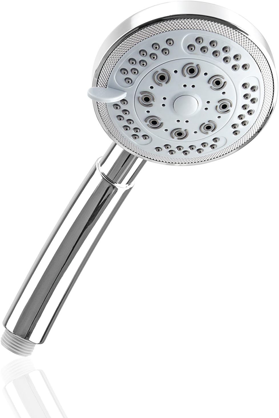 VALNEO Shower head, chrome, with 5 sprays | 2 year guarantee | multi function shower head, hand-held shower head