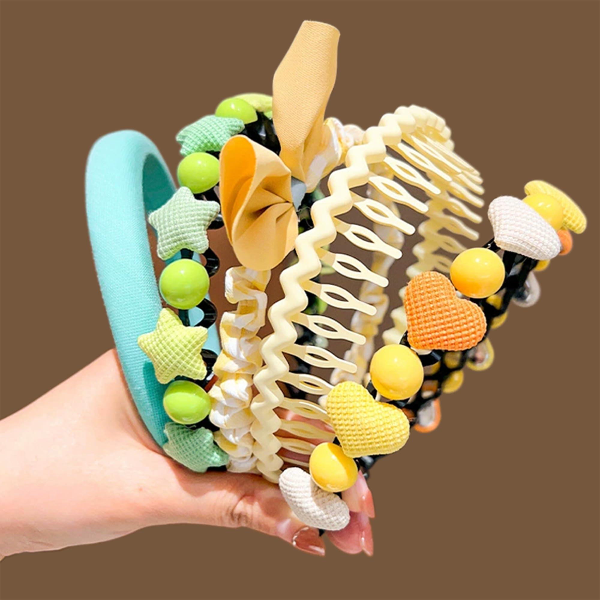 MAITIANISK Headbands and Hair Bands for Women girls kids little girls teen toddler Hair Accessories with Heart Star and Bow Designs Also Perfect for Gift for Girls