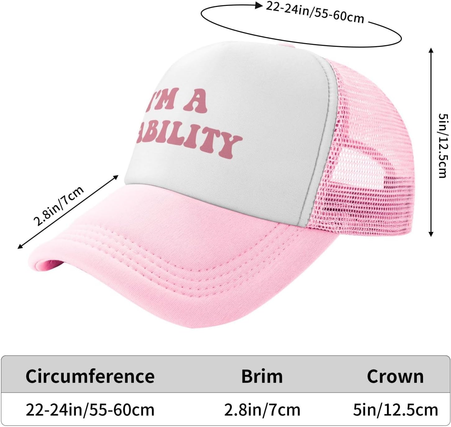 Hurtin' for A Squirtin' Trucker Hats for Women Pink Men Funny Humor Trucker Hat for Women - Image 6