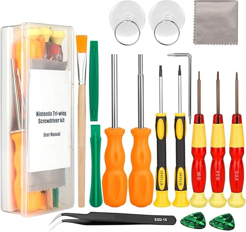 Miniatura 8 de Destornillador Triwing para Nintendo de Keten kit de herramientas de reparación profesional destornillador triwing para Nintendo New 3DS y Nintendo