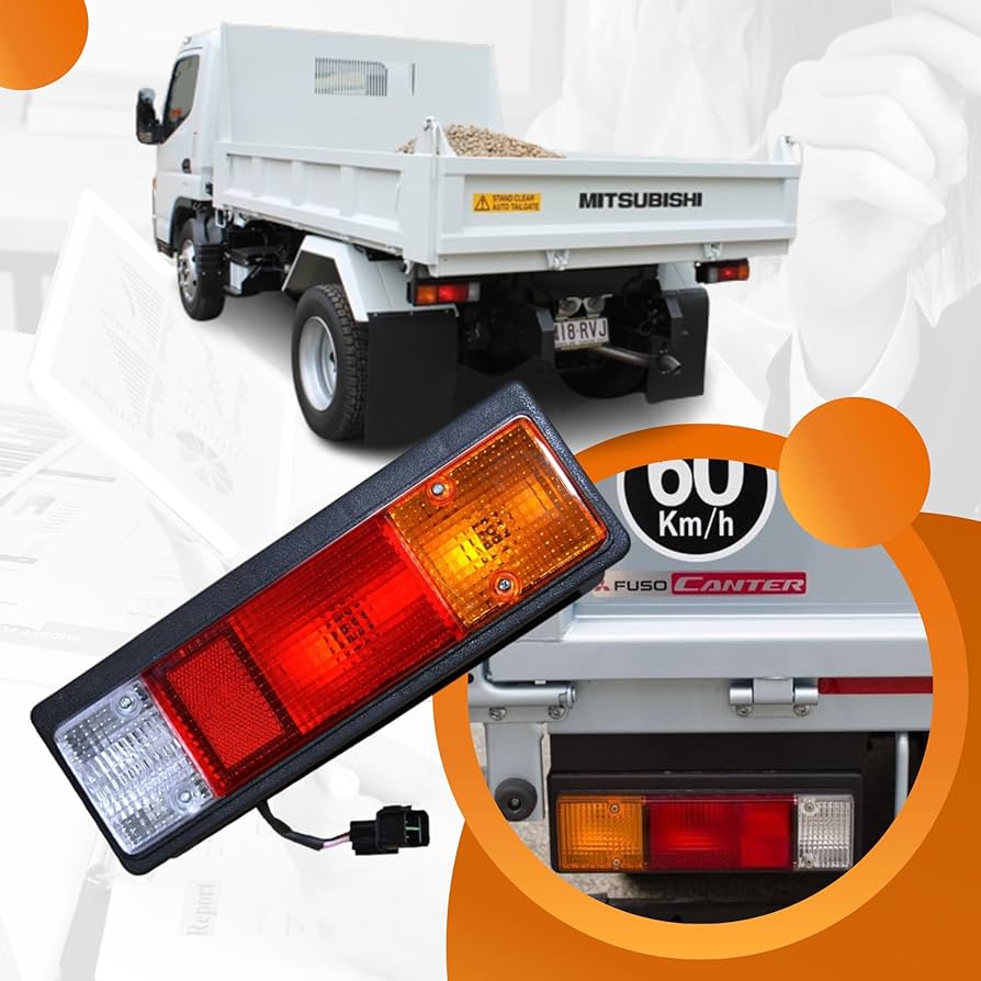 Amazon.com: APSMOTIV Truck Tail Lights 12v Volt Bulbs Amber