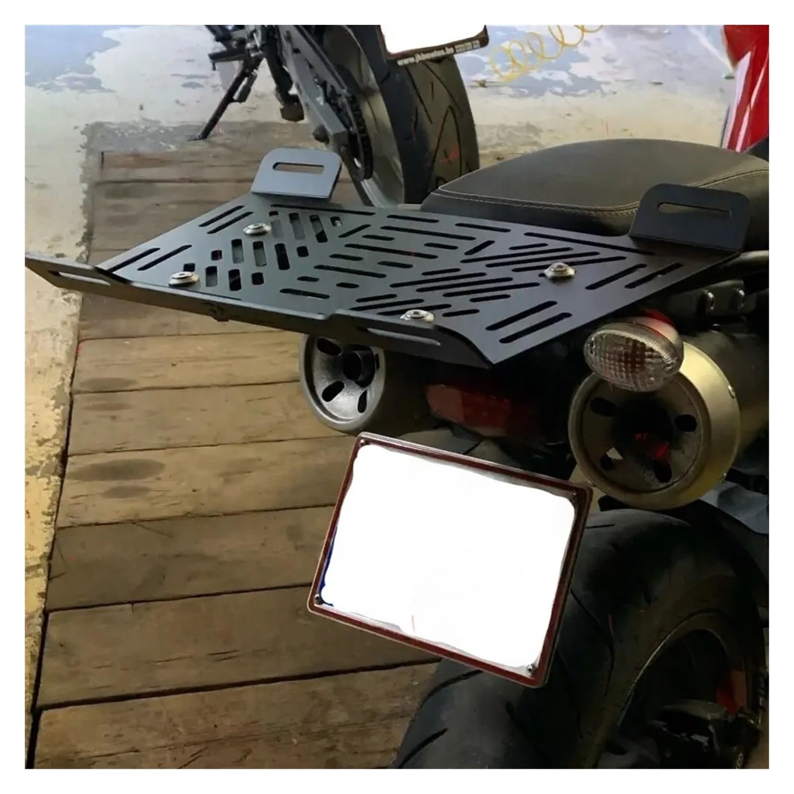 Moto D'étagère Arrière Porte-Bagages Porte-Bagages Arrière pour Motos pour R1200GS, R1250GS, F850GS, F750GS Et F650GS : Accessoires Inclus