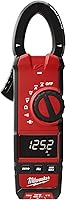 Milwaukee 2237-20 True-RMS Clamp Meter: 600A AC/DC, Thin Jaw, CAT III 600V, Non-Contact Voltage, 5-Year Warranty
