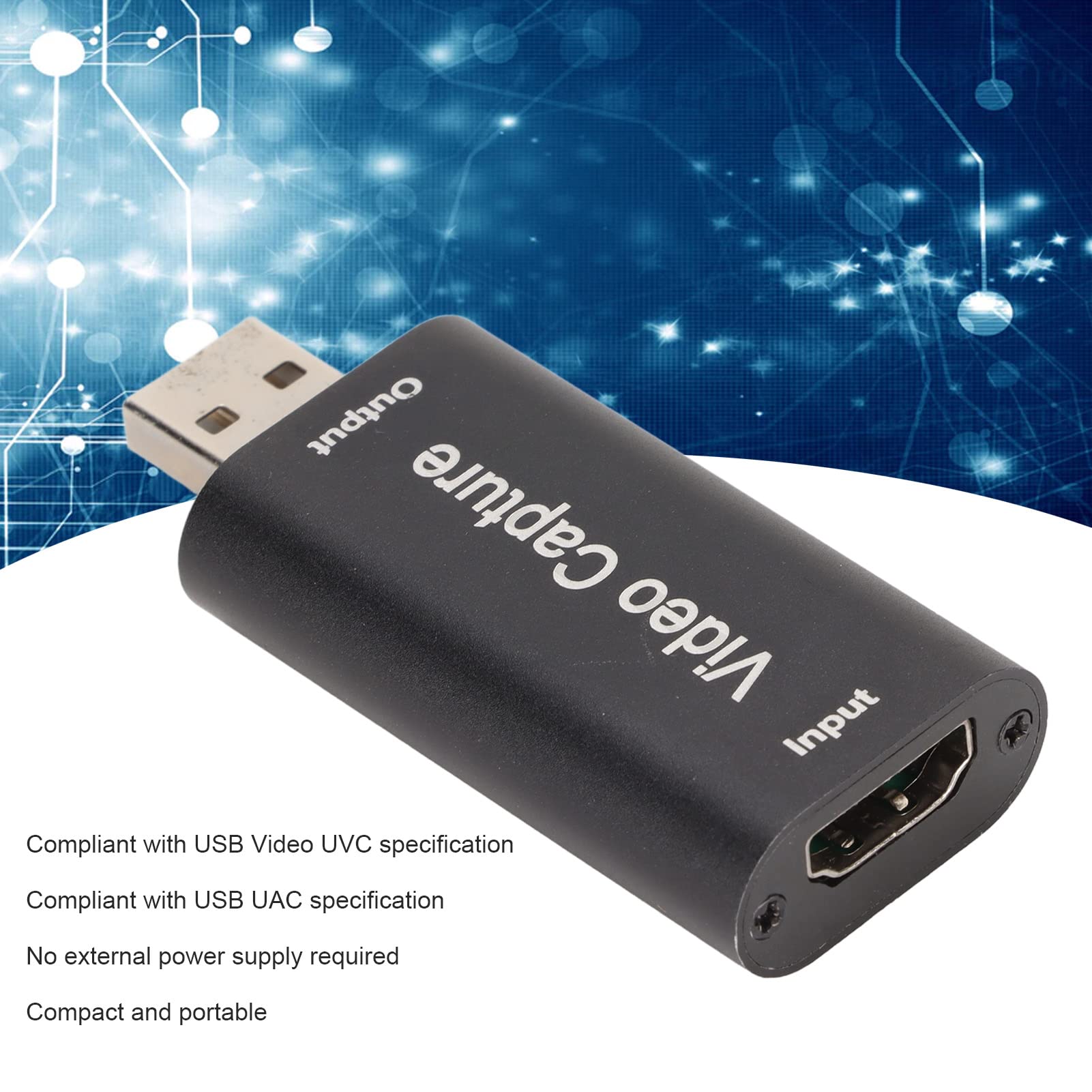 UGREEN Carte De Capture Vidéo Full HD 1080p 4K HDMI Vers USB-A/USB-C USB 2.0 Capture Audio Pour