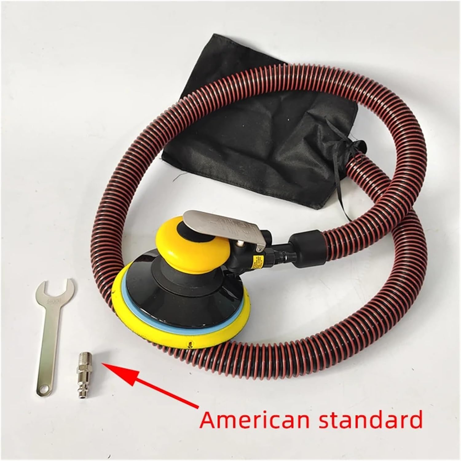 Pneumatic Grinder 6-inch 17-hole dry head, car putty sandpaper(American Standard)