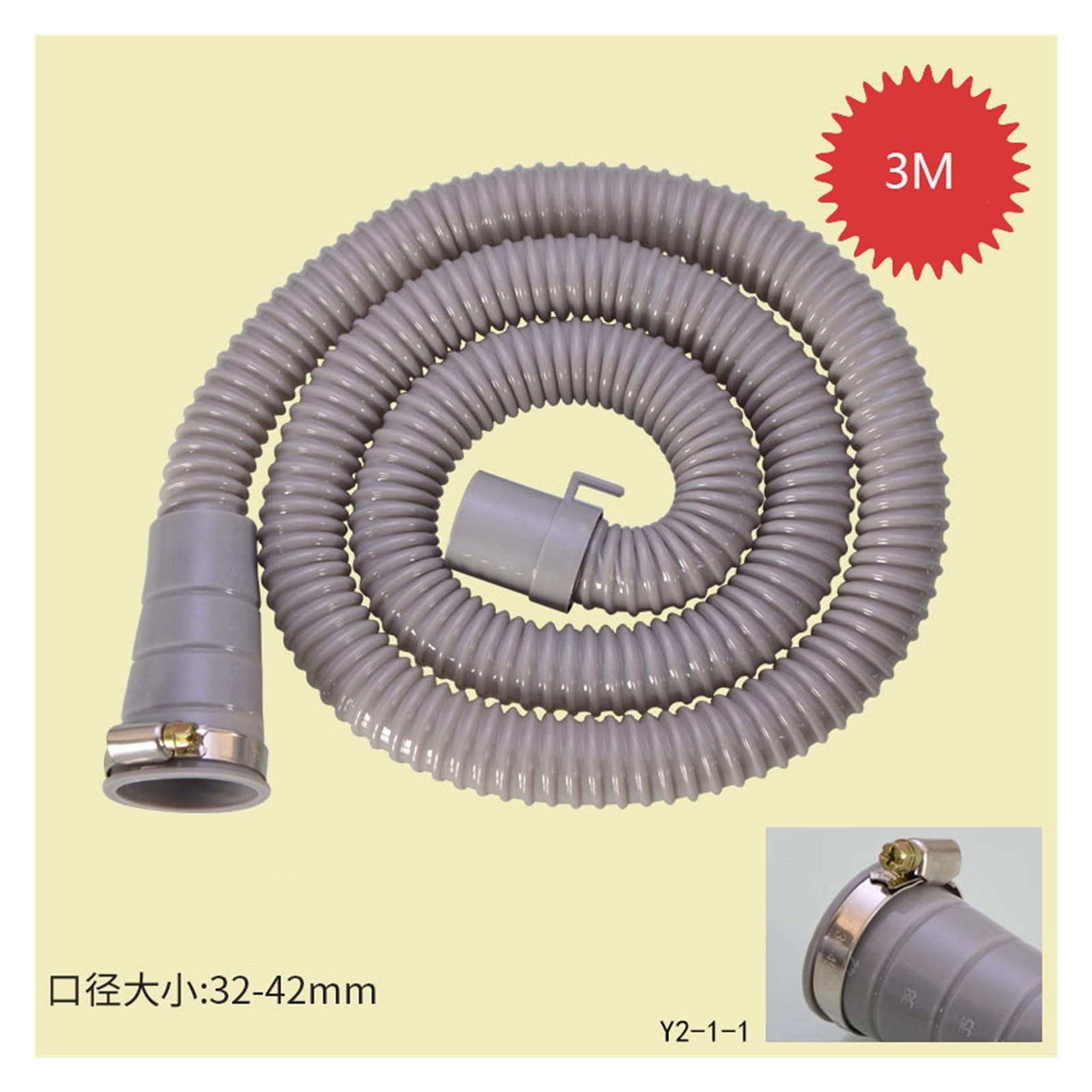 Tubo Di Scarico Del Tubo Di Scarico Della Lavatrice Completamente Automatica(3 m send pipe hoop)