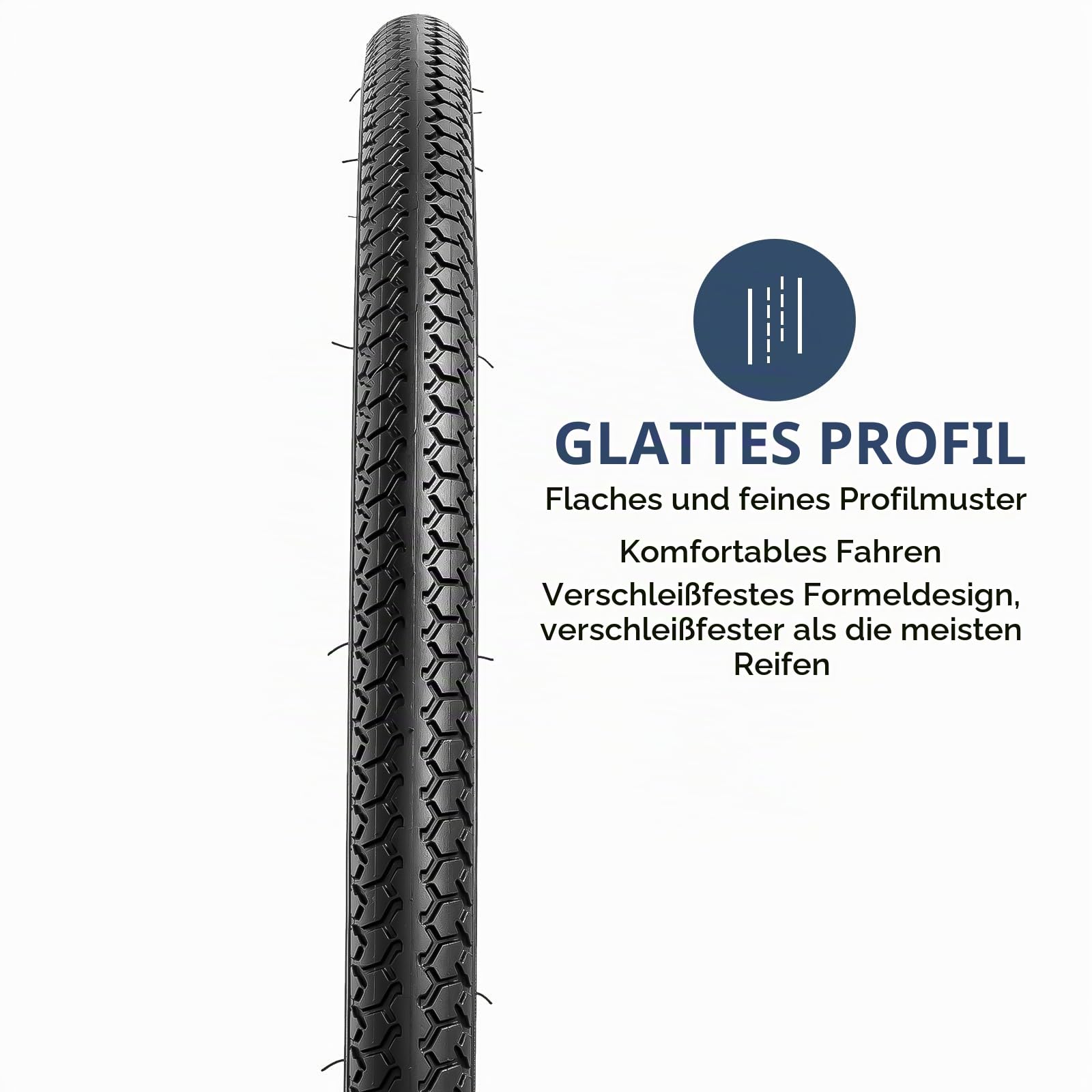 YunSCM 2Pcs Faltbare 26 Zoll Fahrradreifen 26x1 3/8 Mantel 37-590 kompatibel 26" x 1-3/8 26zoll x1 3-8 Stadt/Straße/Reifen