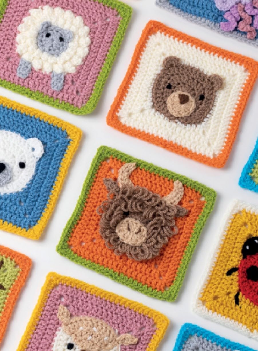 Amigurumi Granny Squares: 20 süße Tiermotive häkeln (mitp Kreativ)