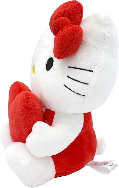 Hello Kitty con cuore ECO-peluche 14x13x24 cm - 3