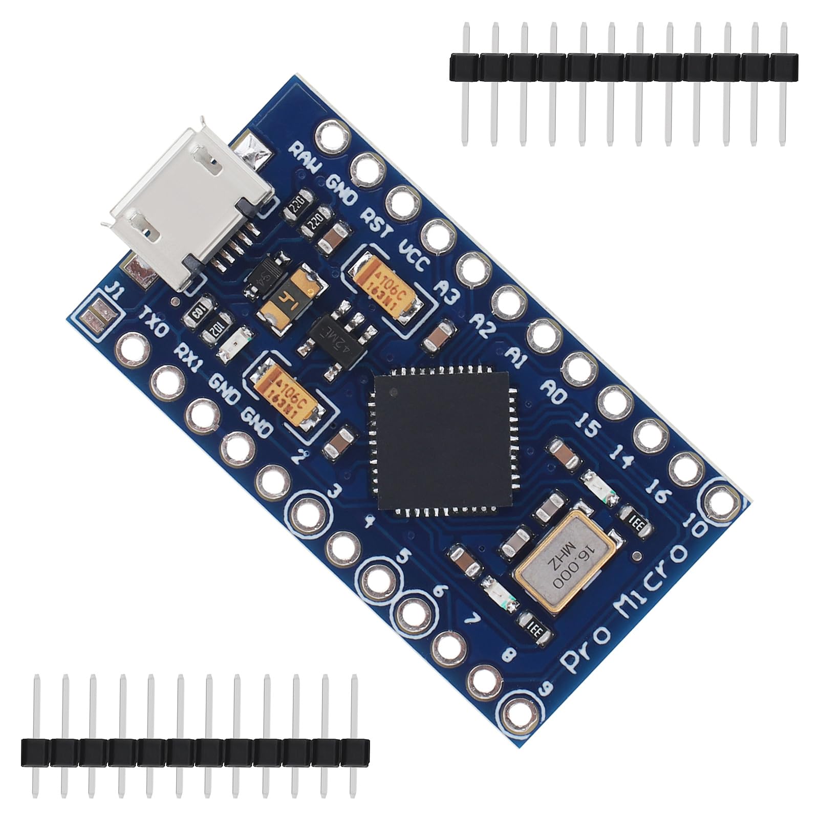 Amazon.co.jp: DiGiYes Pro Micro 5V 16MHz Micro-USB 開発モジュール