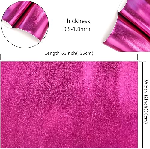 Miniatura 75 de HYANG - Hojas de piel sintética de color liso beige, 1 rollo de 12 x 53 pulgadas, piel sintética ideal para hacer proyectos de manualidades hechos a