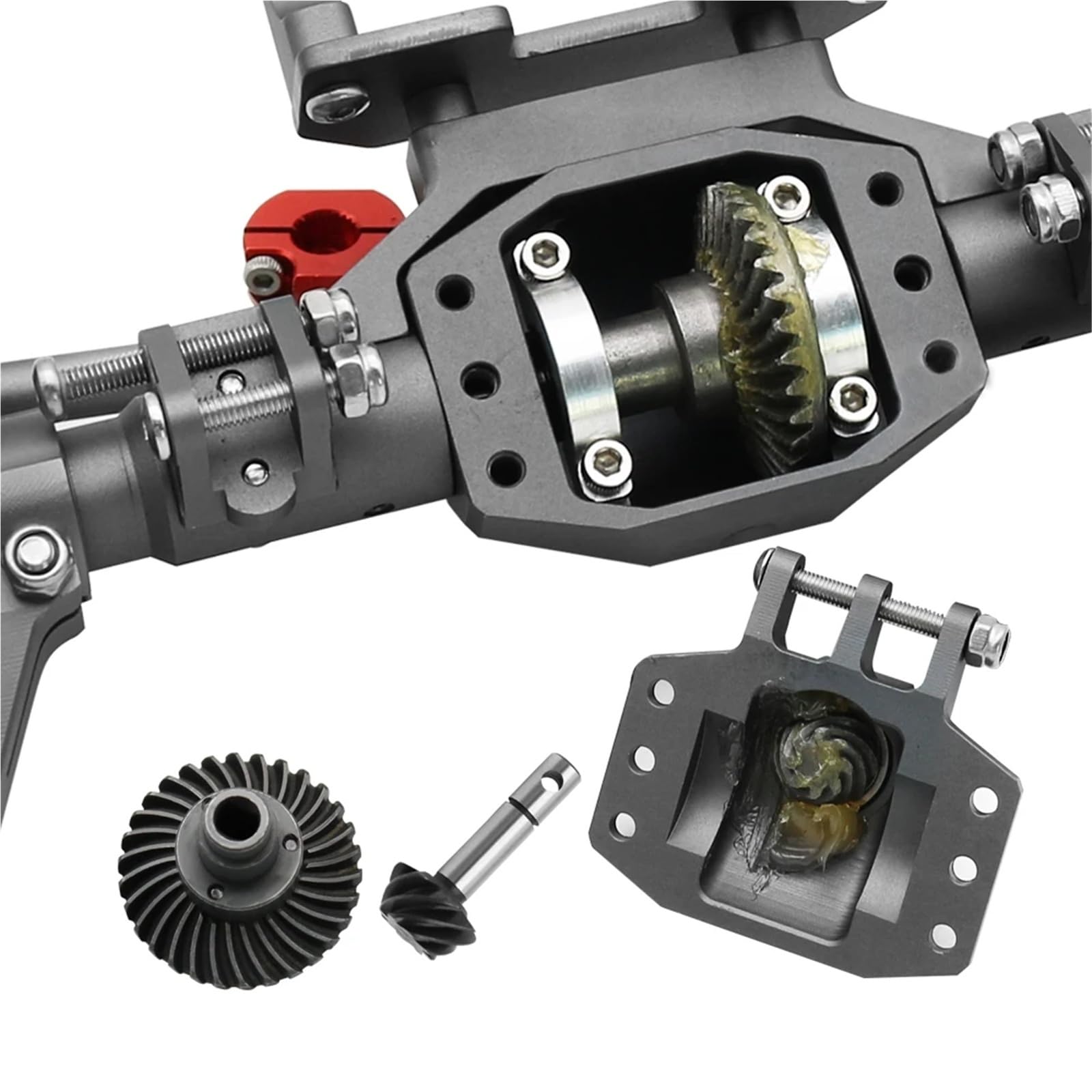Amazon.com: New CNC Machined Aluminum Alloy Front and Rear Portal