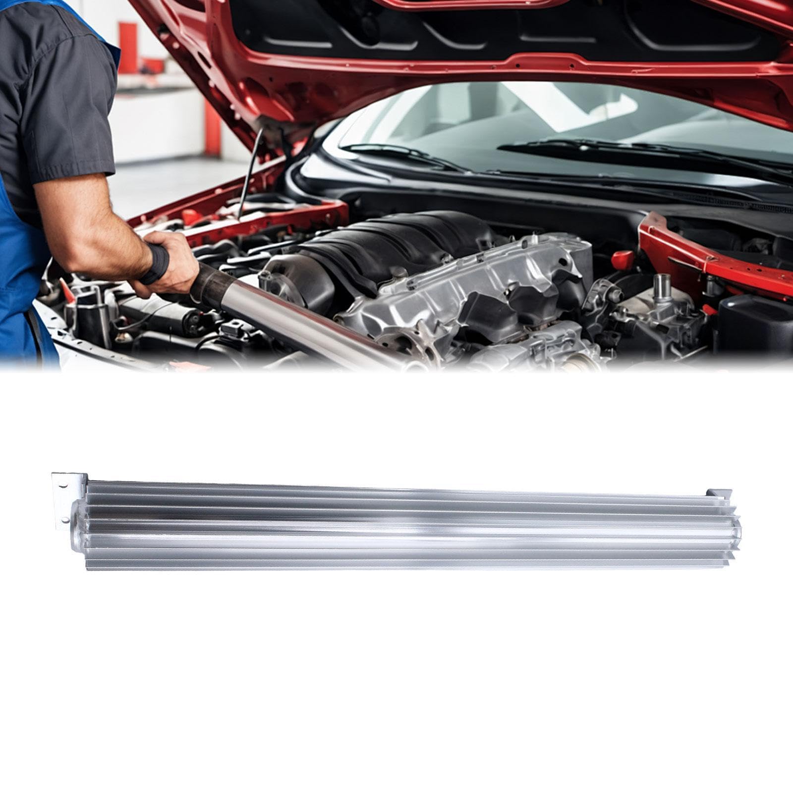 predolo Enfriador de Aceite de transmisión de Doble Paso con Aletas de 24" Componentes de refrigeración del Motor de aleación de Aluminio Enfriador de
