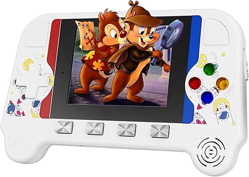 Consolas de juegos portátiles portátiles para niños y adultos Pantalla de 3.2 pulgadas 500 juegos clásicos retro precargados Batería incorporada