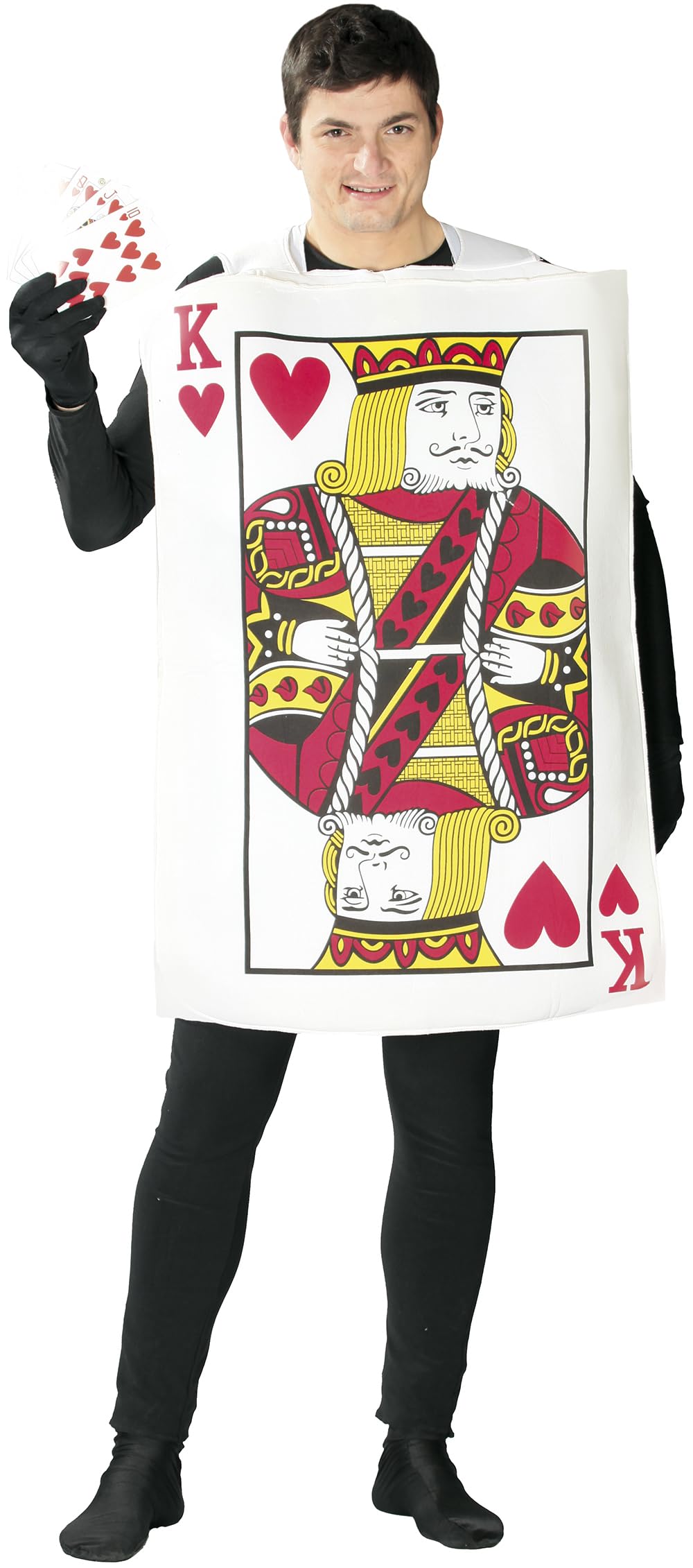 King of Hearts Card Costume man