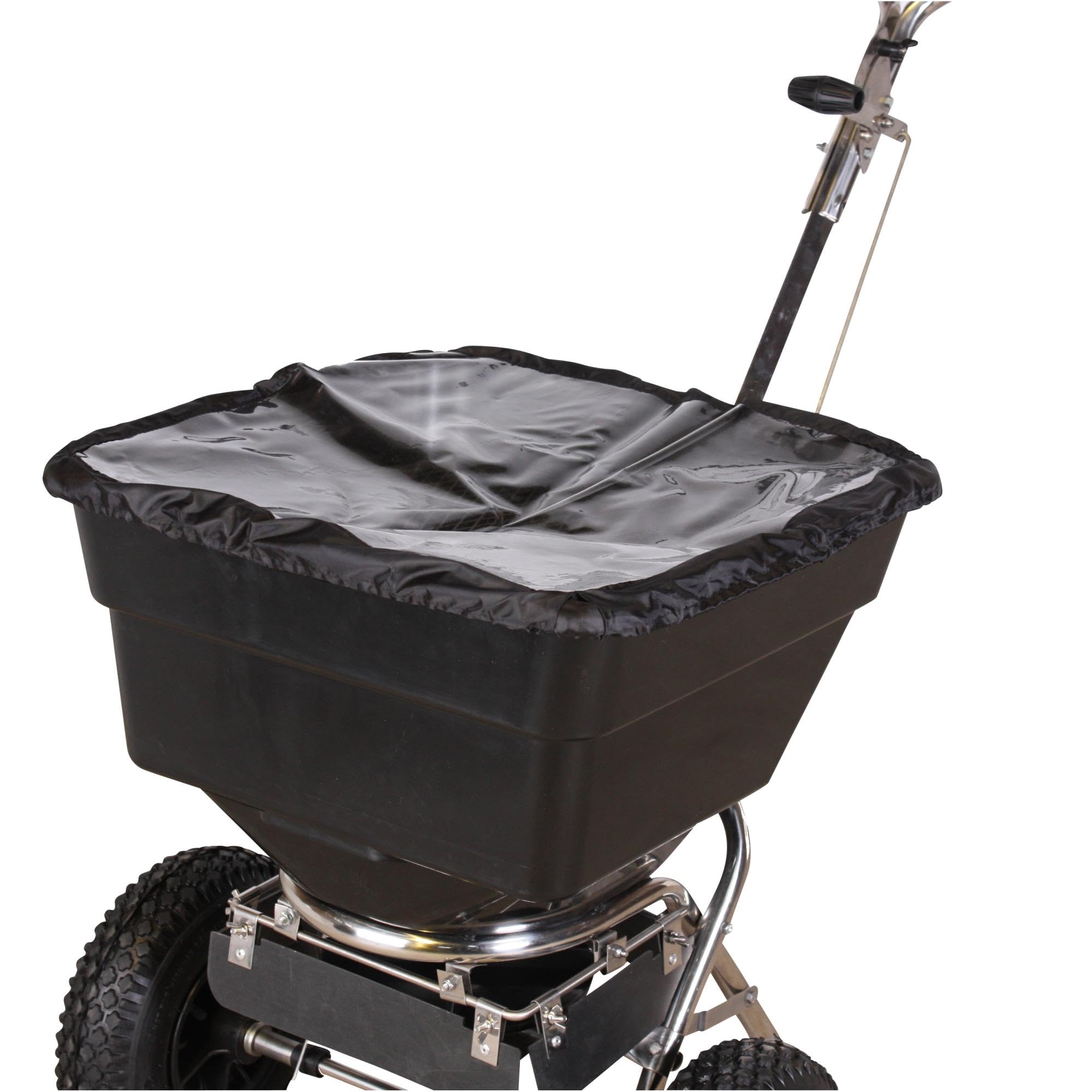 Texas CS6000S Streuwagen | bis zu 300 cm Arbeitsbreite | 58 Liter Fassungsvermögen | Geeignet für Samen, Dünger und Salz