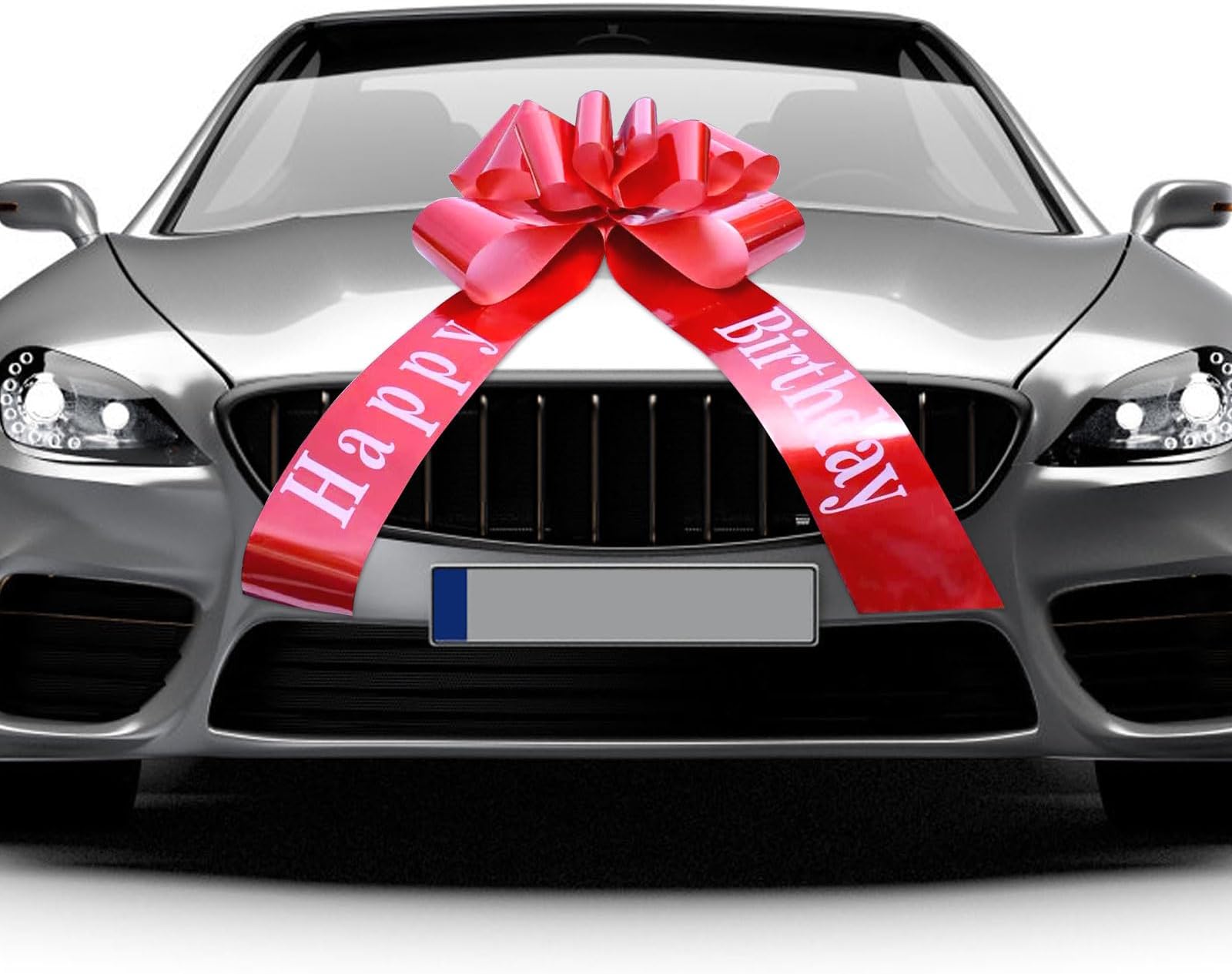 Grand Nœud Rouge Chinois 75 Cm – Décoration Voiture, Mariage, Noël, Saint-Valentin, Anniversaire