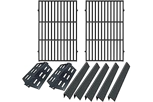 Replacement Parts for Weber Genesis Grill - Flavorizer Bars, Grill Grate, Heat Deflector