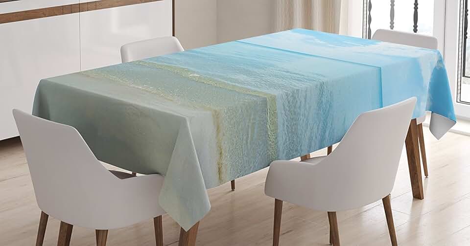tablecloths with beach theme