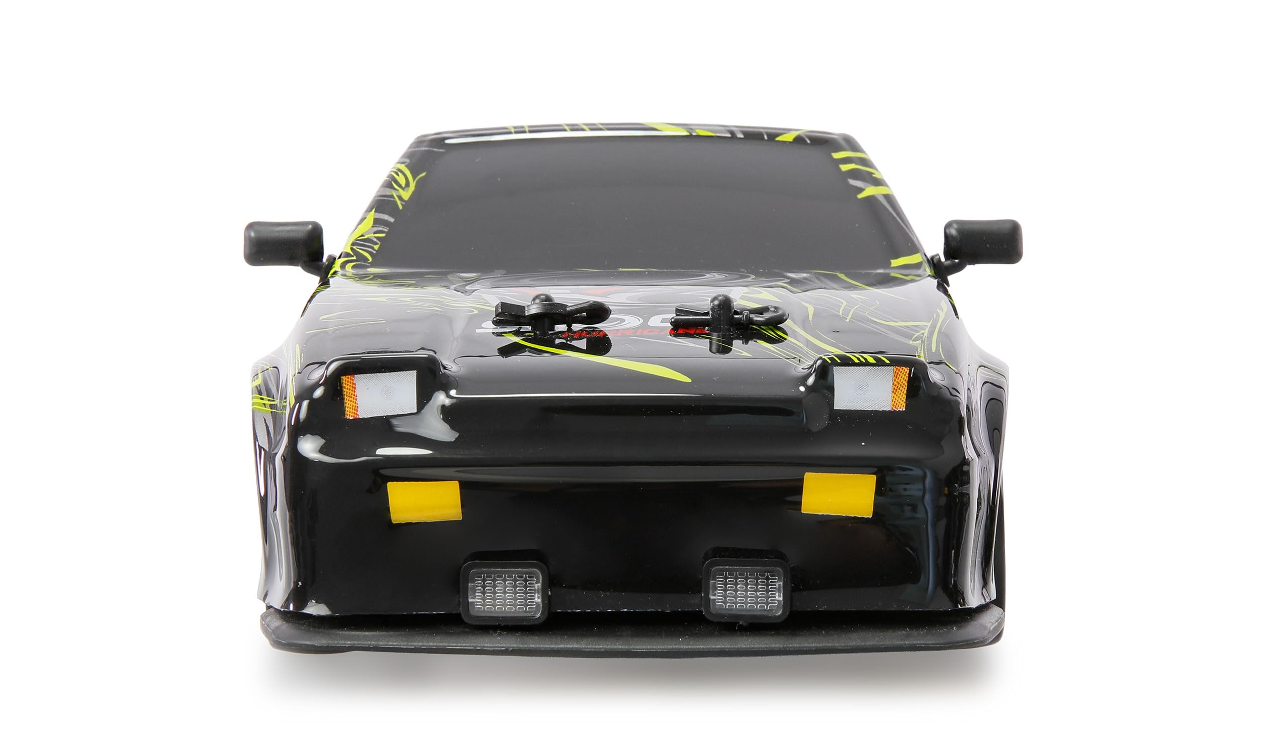 Zdalnie sterowany Drift Sport Car S12 z efektem dymu 4WD 1:16 RTR żółty dzieci od 6 lat