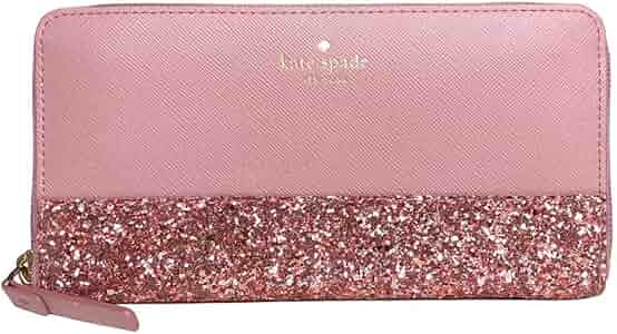 ★新品★ケイトスペードグリッター長財布 ピンク ケイトスペード ニューヨーク グリッター 長財布 キラキラ ピンク 箱付