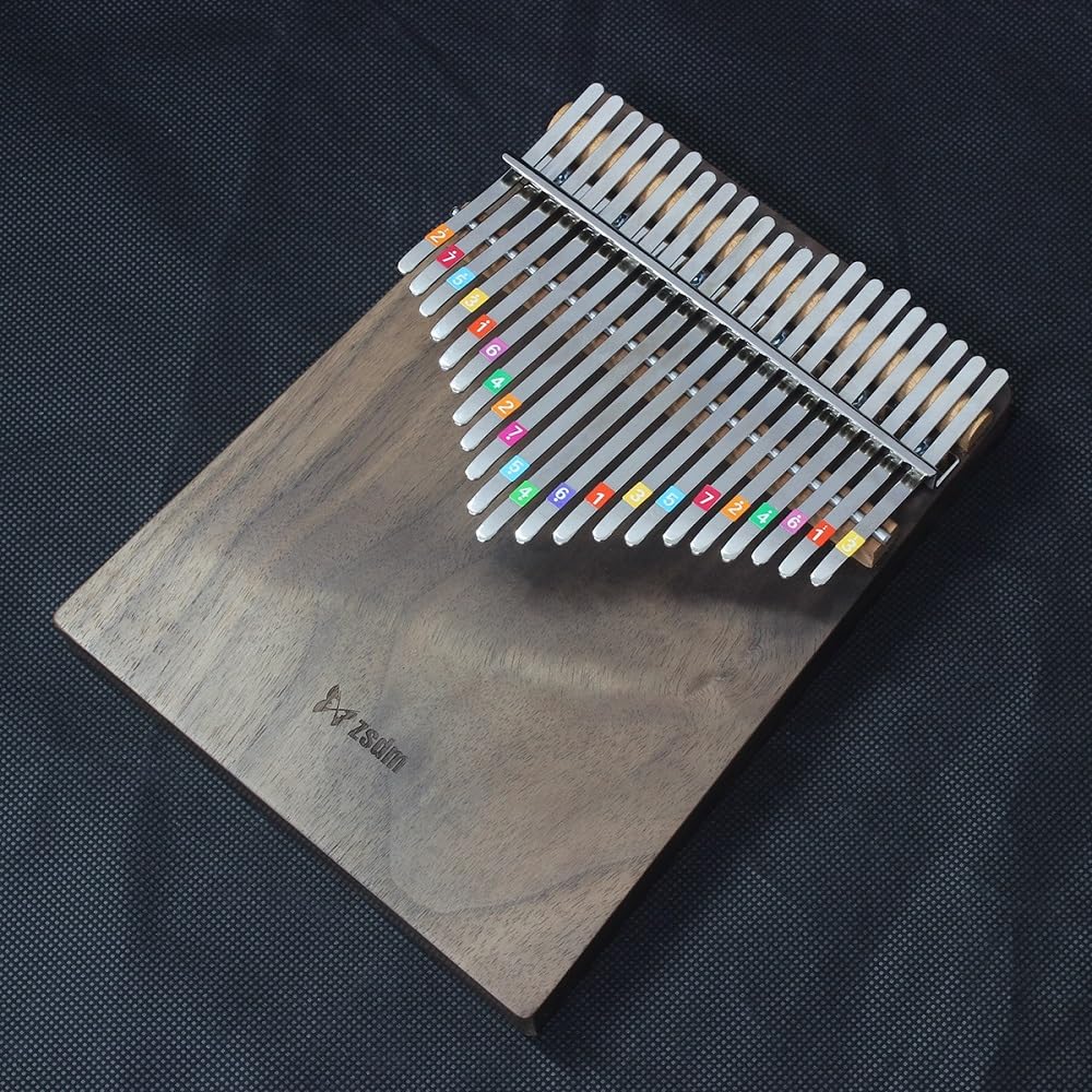 Amazon.com: ZSDM 21 Tones Solid Wood Kalimba 21 keys Thumb Piano