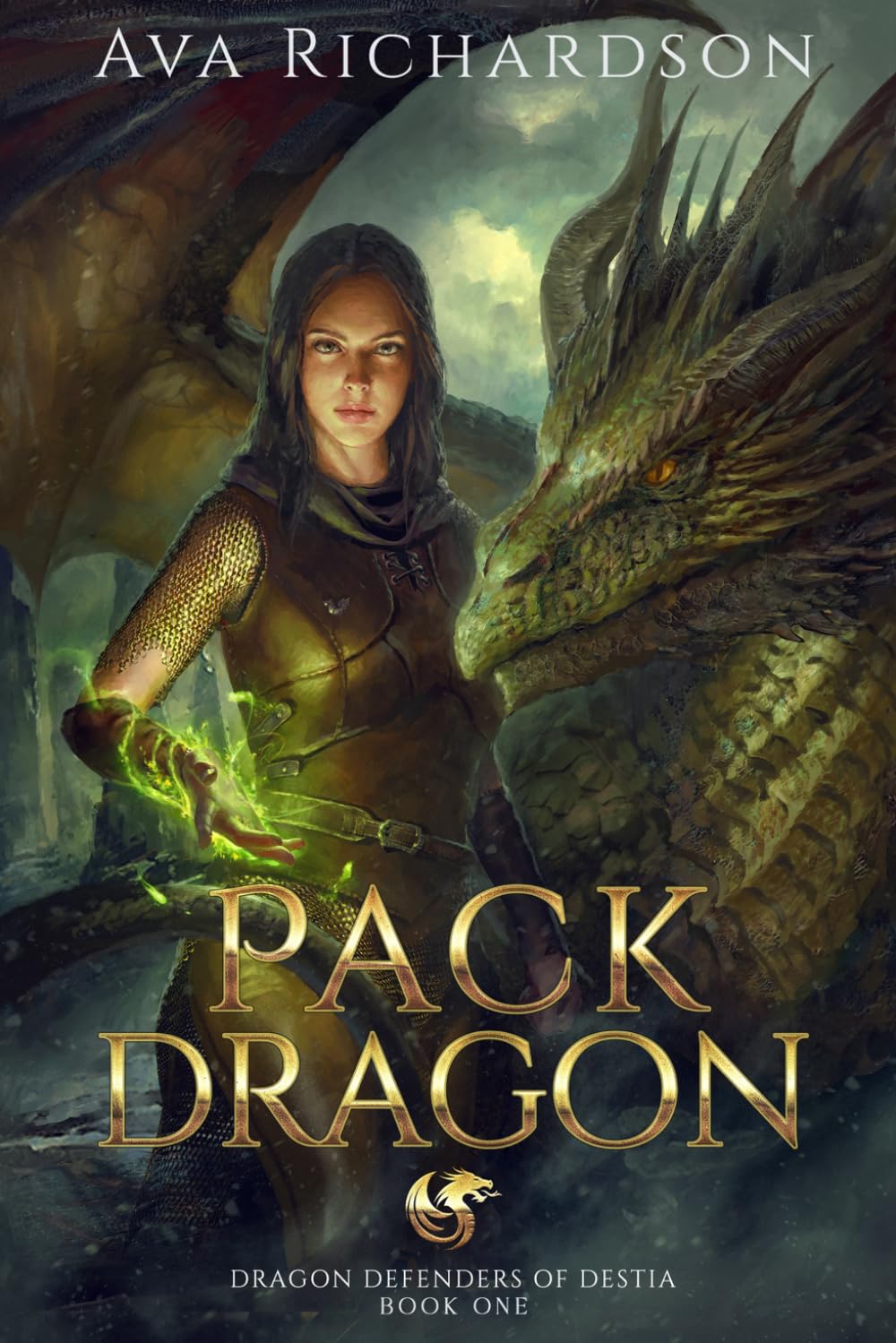 Pack Dragon: A YA Dragon Rider Fantasy Adventure With A Unique Magic Spin (Dragon Defenders of Destia)