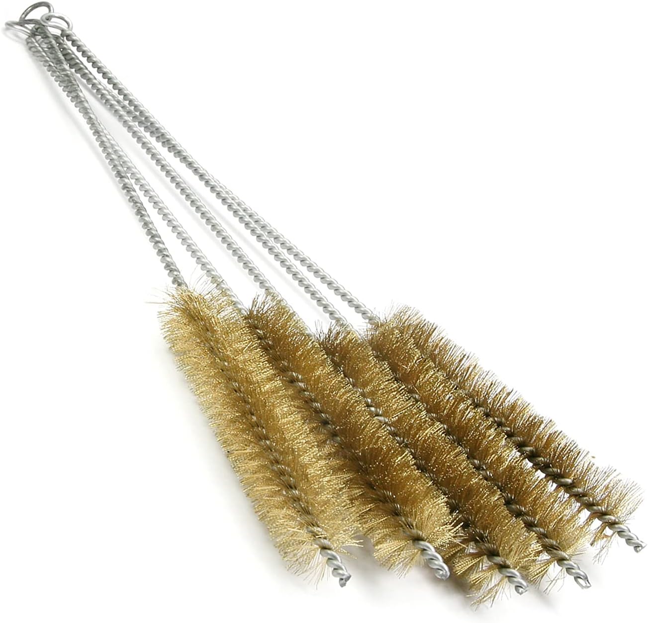 Auniwaig 5pcs Copper Wire Cleaning Brush, Spiral Power Tube Brush, Tube Brush Cleaning Tool for Tube, Bottle, Pipes, Straws Bottle